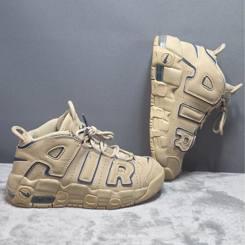 Nike Air More Uptempo GS 'Limestone' DQ6200-200 Youth 3Y